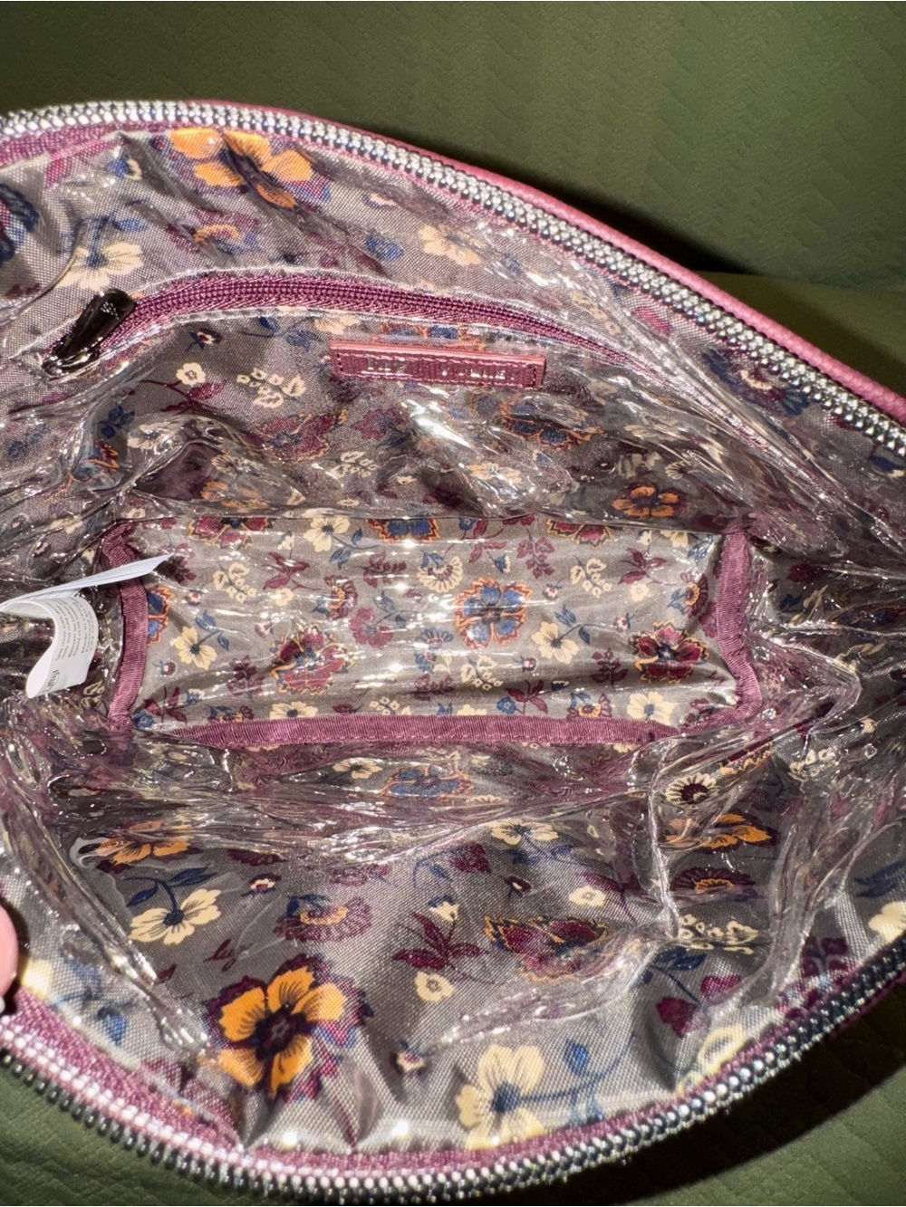 Lug Matte Lux Pouch Wine NWT - Picture 5 of 13